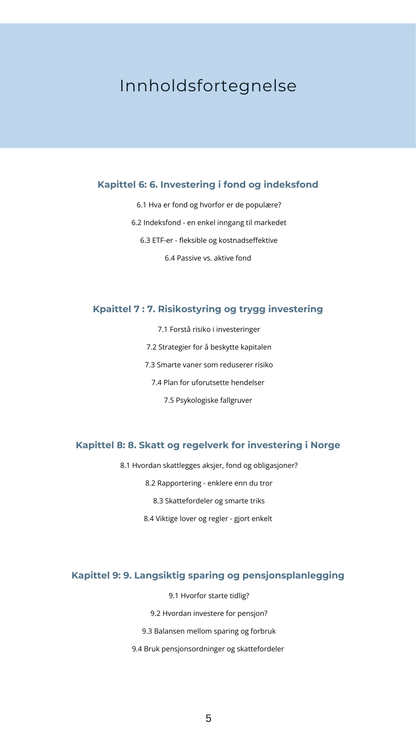 Investeringsguiden 2025 - E-bok